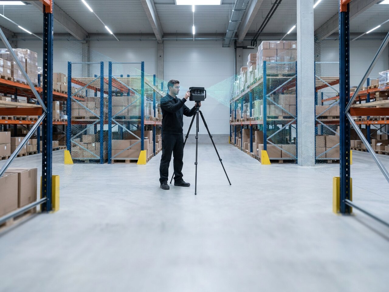 Reality capture of a retail space